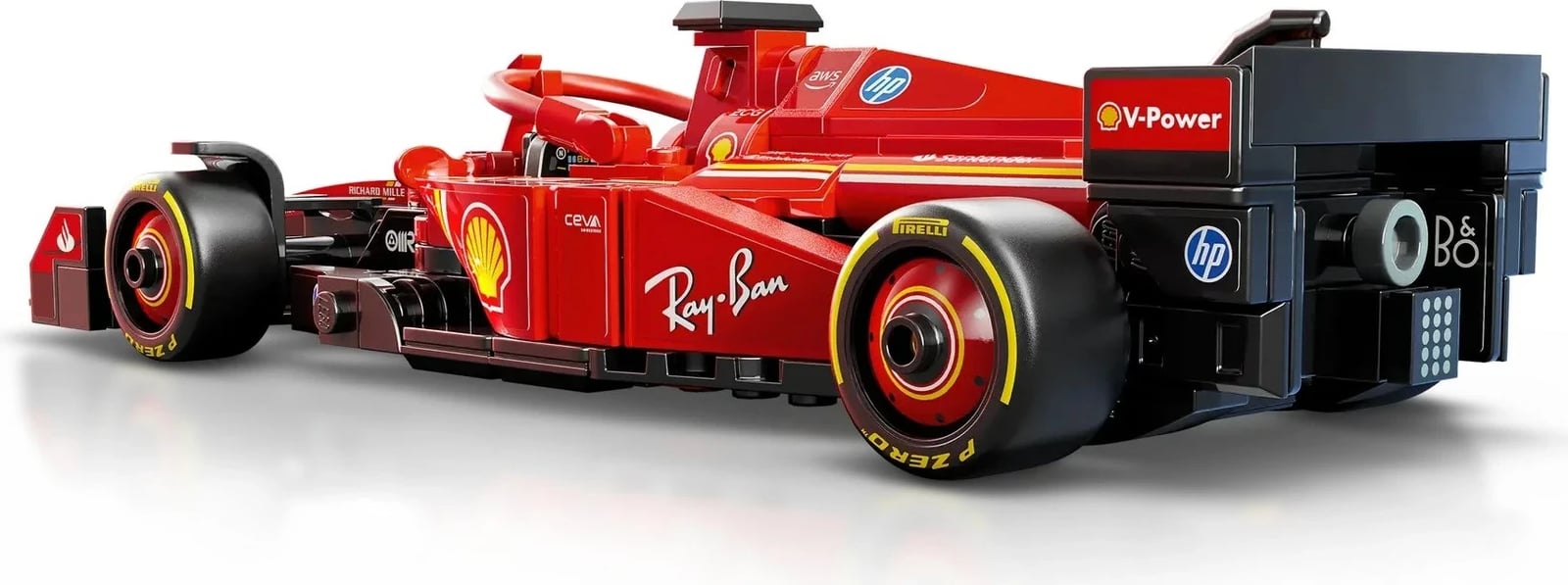 Lego Ferrari SF-24 F1, Set 275 pjesë, Kuqe