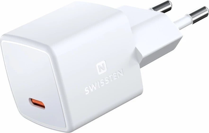 Karikues USB-C Swissten, 33W, i bardhë