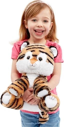 Snuggle Buddies 30cm Endangered Animals Plush Toy - Tiger