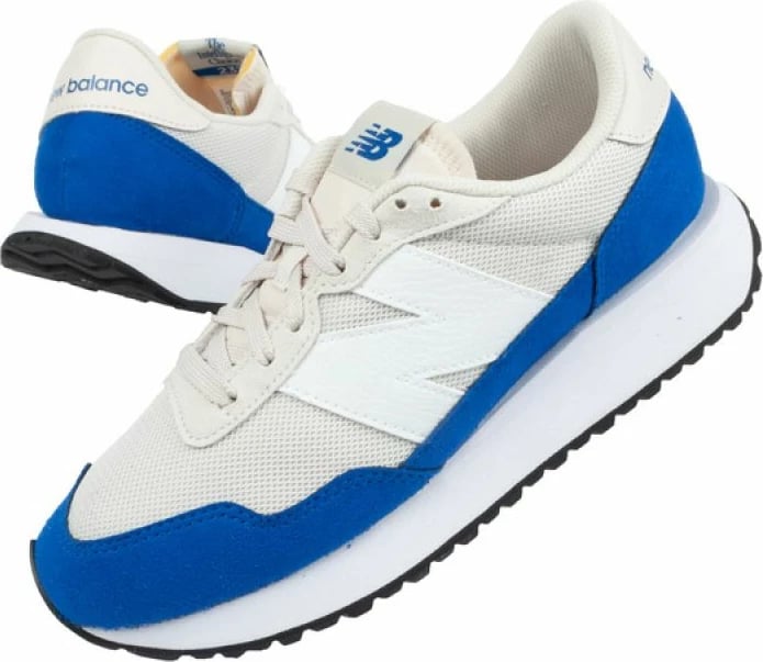 Atlete për meshkuj New Balance M MS237PL1, të bardha dhe blu marine