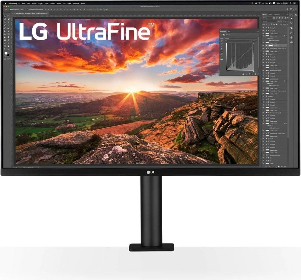 Monitor LG 32UN880P-B, 81.3 cm (32"), 4K Ultra HD, 5 ms, i zi