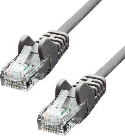 Kabëll Ethernet ProXtend CAT5e U/UTP CCA PVC 5m, Gri