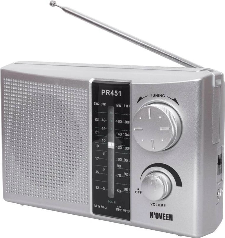 Radio N'OVEEN PR45, Srebrny