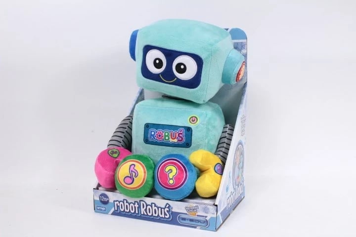 Robot edukativ Robuś, No name, 128394 ARTYK, Blu