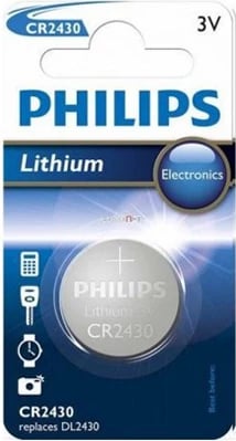 Philips Bateri CR2430 Mini litium