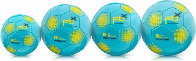 Top futbolli për meshkuj dhe fëmijë Meteor, blu