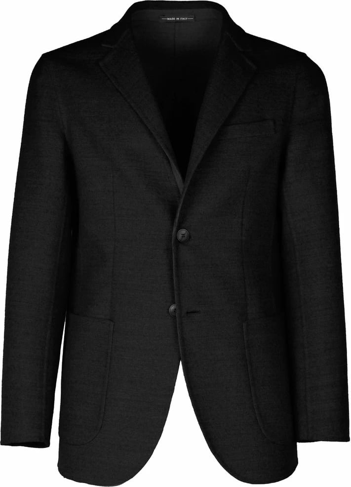 Blazer për meshkuj Made in Italy, i zi