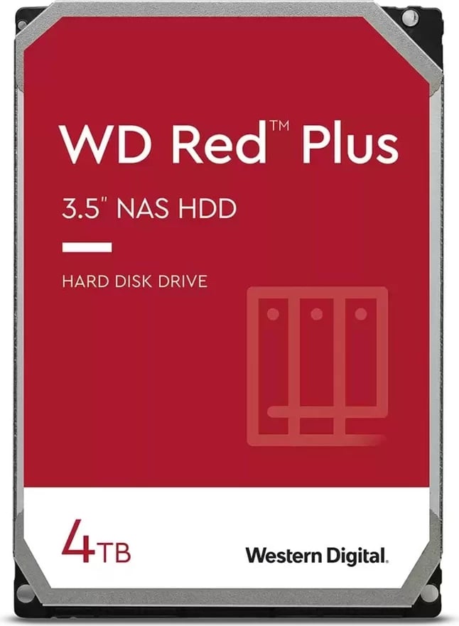 Hard disk i brendshëm WD Red Plus WD40EFPX 4 TB