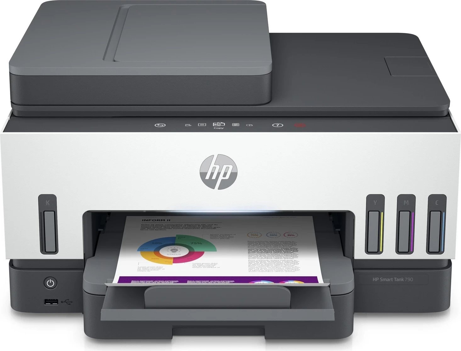 Printer shumëfunksional HP, Smart Tank 790, hiri