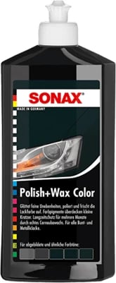 SONAX Polir&wax me Ngjyrë të Zezë 250ml