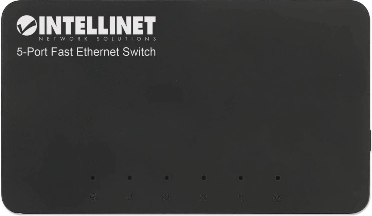 Switch Ethernet Intellinet 561723, 5 porta, për desktop