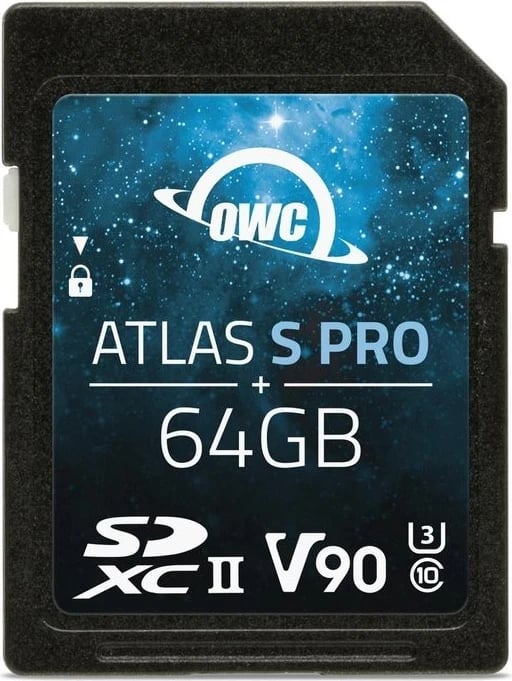 Kartë kujtese OWC SDXC Atlas S Pro 64GB UHS-II V90