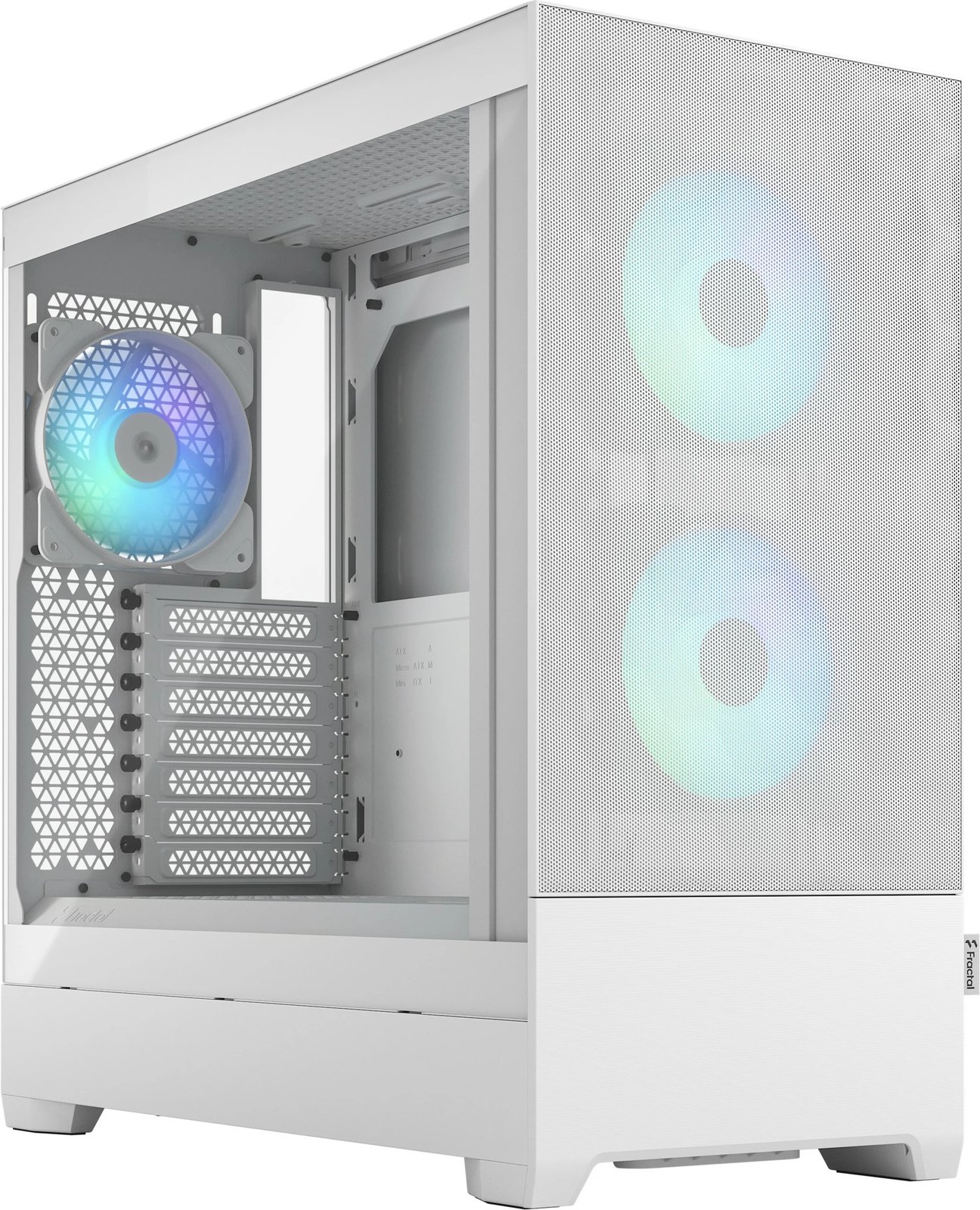 Kasë Fractal Design Pop Air, Tower, PC, ATX, micro ATX, Mini-ITX, Bardhë