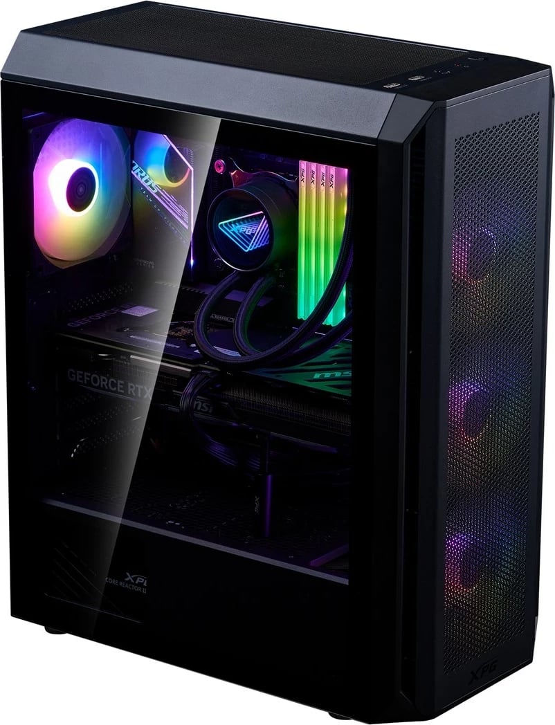 Kasë XPG VALOR AIR PLUS, Mid-Tower, PC, E zezë