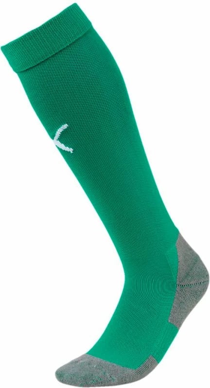 Çorape futbolli për fëmijë Puma Liga, të gjelbërta