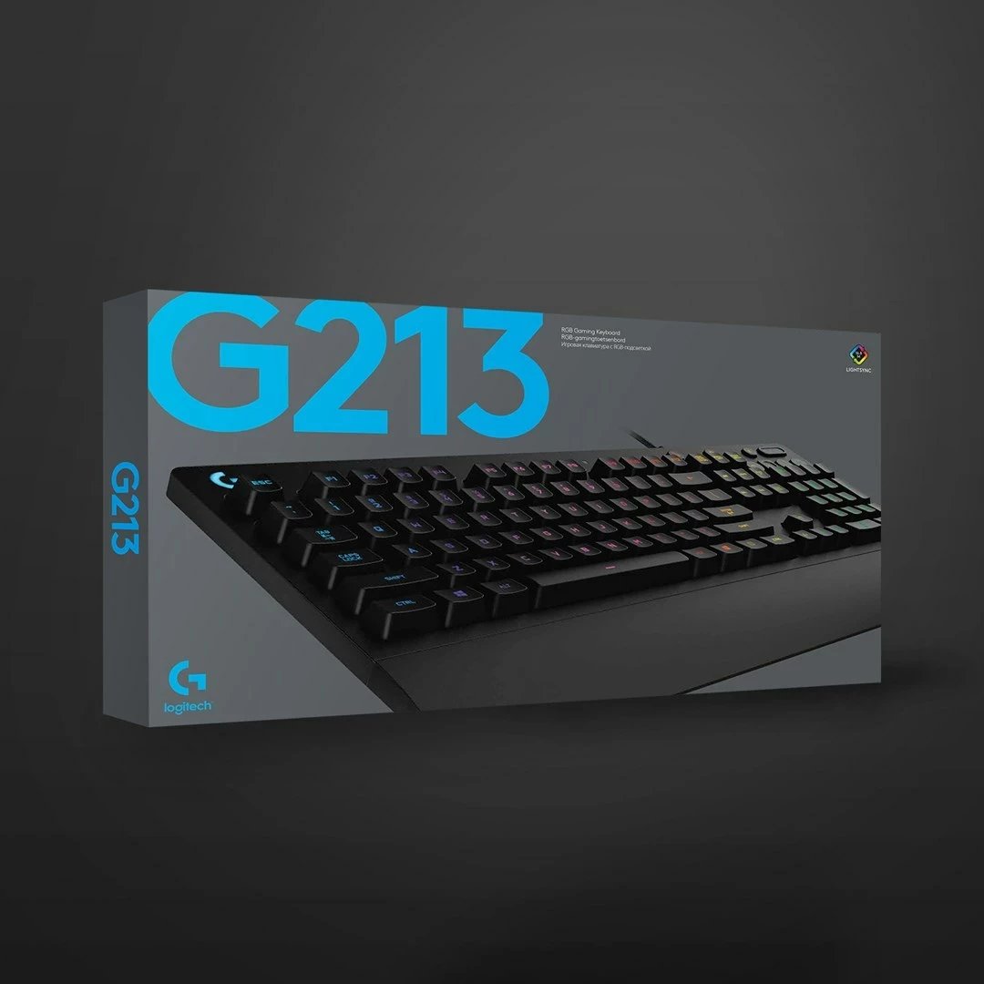 Tastierë gaming Logitech G G213 Prodigy, e zezë