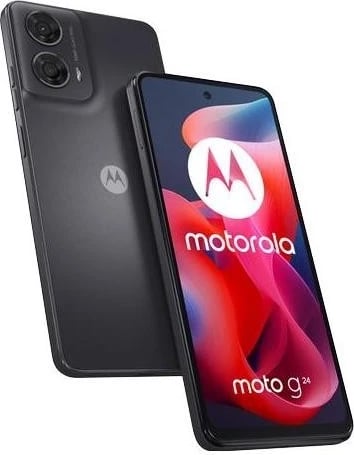 Celular Motorola Moto G24, 8/128GB, Dual SIM, Grafit