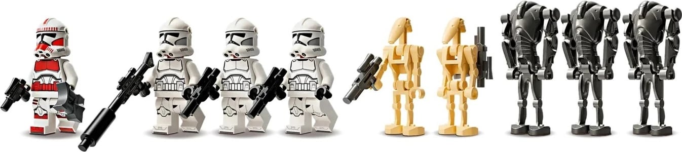 Set Lego Star Wars 75372 Clone Trooper & Battle Droid Battle Pack