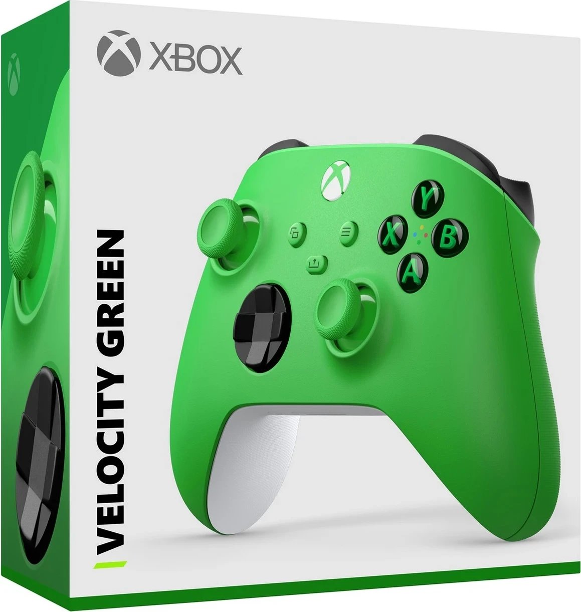 Kontroller Microsoft Xbox Series (PC, Xbox X, Xbox S, Xbox One), i gjelbër