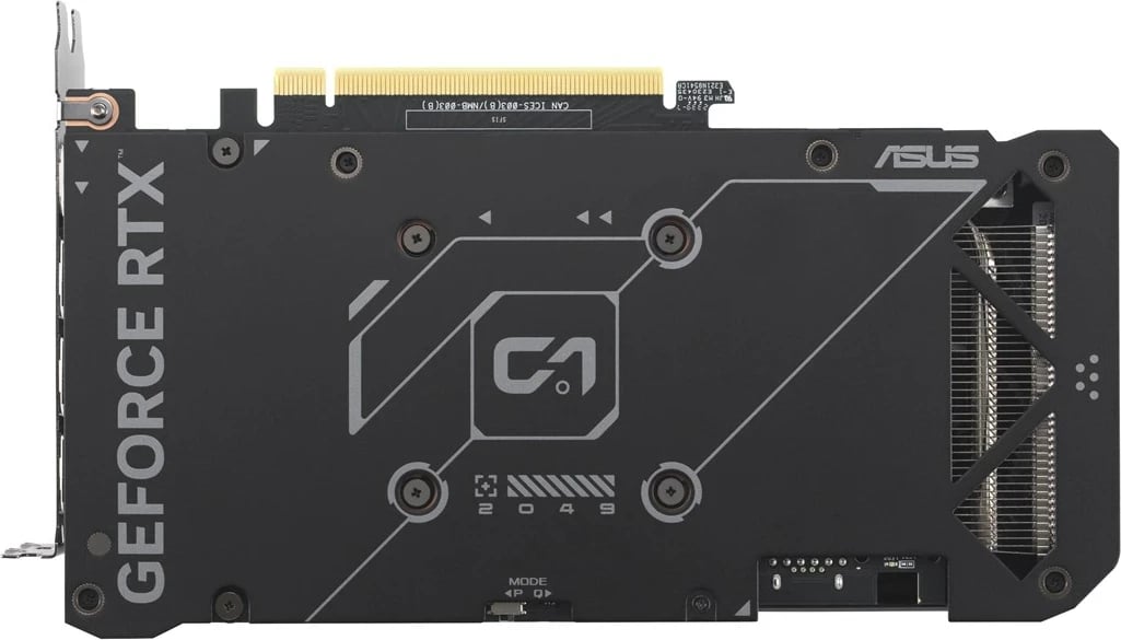 Kartë Grafike ASUS Dual -RTX4070S-O12G-EVO, NVIDIA GeForce RTX 4070 SUPER 12 GB GDDR6X, e Zezë