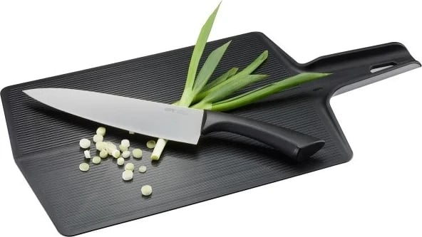 GEFU LAVOS kitchen cutting board Rectangular Polypropylene Black