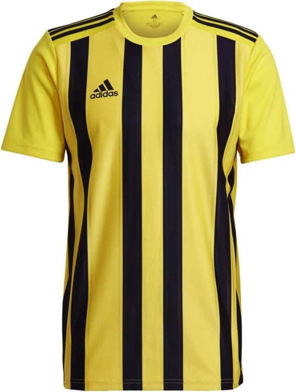 Fanellë për Meshkuj, Adidas Striped 21, e zezë/ verdhë