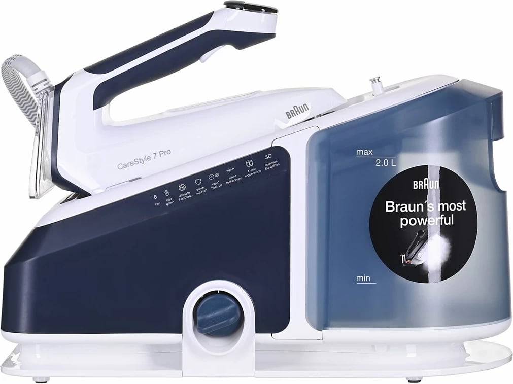 Hekur Braun CareStyle 7 Pro IS 7282 BL, Blu, Bardhë