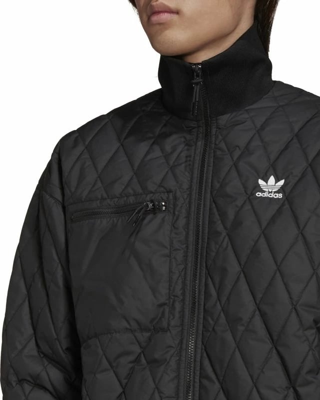 Xhaketë adidas Quilted M H11430 për meshkuj, e zezë