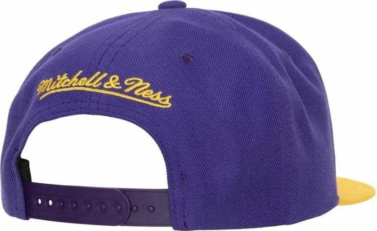 Kapelë NBA Lakers Mitchell & Ness për Meshkuj, Ngjyrë Vjollcë dhe E verdhë