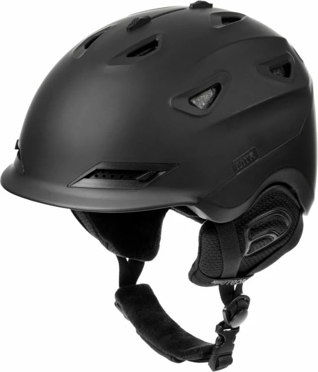 Helmetë skijimi Meteor, unisex, e zezë