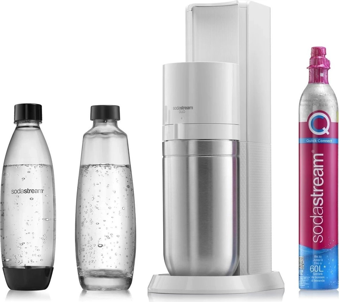 Saturatori SodaStream DUO, i bardhë