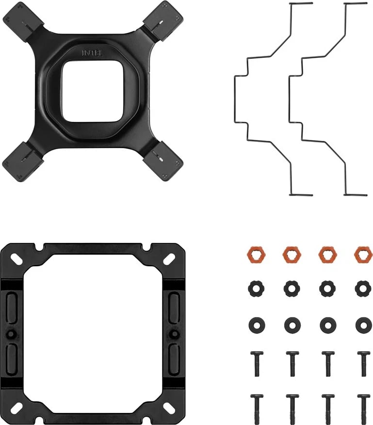 Ftohësi Procesori DEEPCOOL AK400 DIGITAL, 12 cm, i Zi