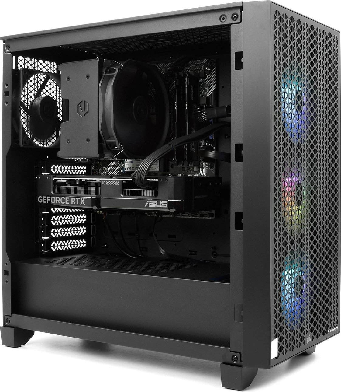 Kompjuter Komputronik Ultimate R750, Ryzen 7, RTX 4070 Super, 32GB, 1TB, e zezë