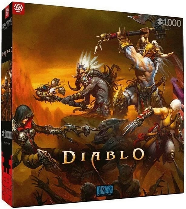 Puzzle Diablo Cenega Publishing 1000 copë, Shumëngjyrësh