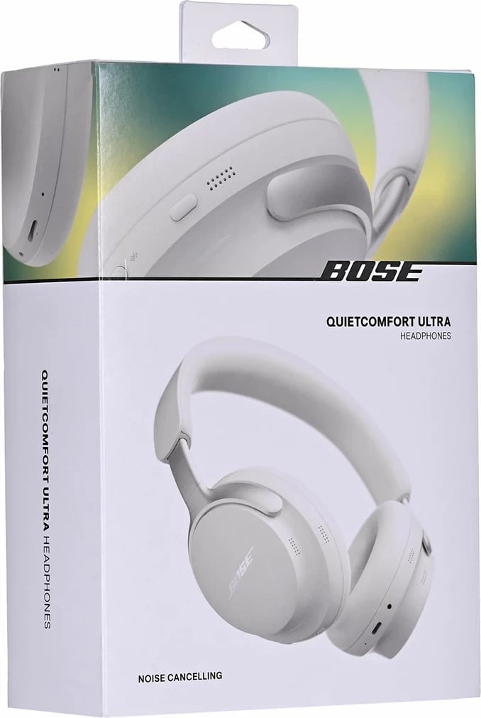 Kufje Bose QuietComfort Ultra, Bluetooth, të bardha