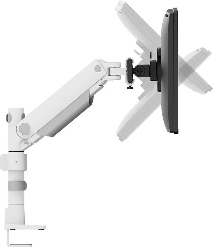 Krah monitori Neomounts DS65S-950WH2, Clamp/Grommet, 11 kg, 61 cm (24"), 86.4 cm (34"), 100 x 100 mm, Bardhë