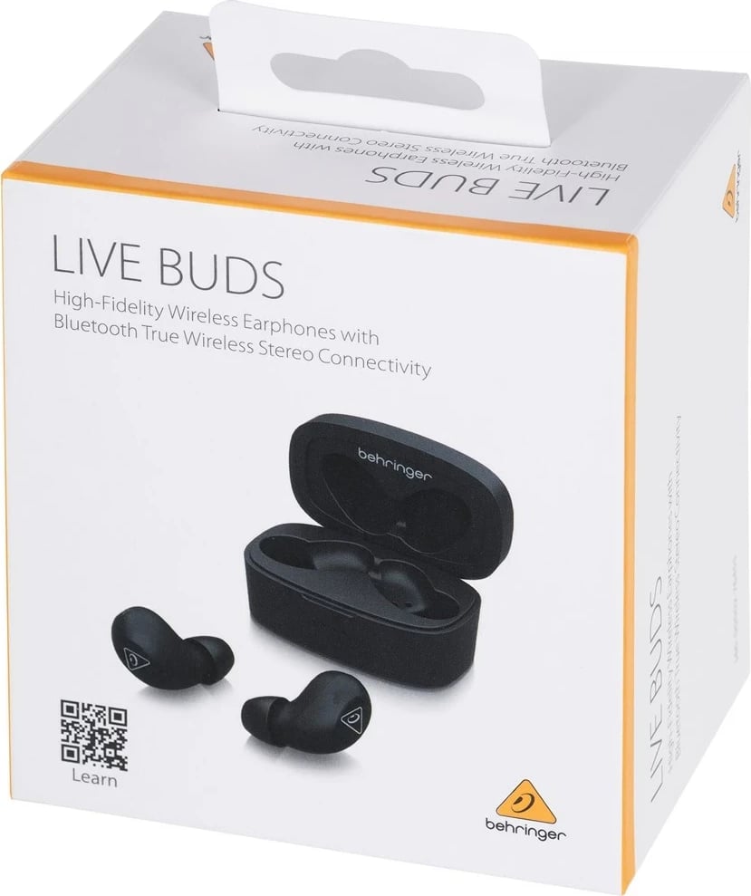 Kufje wireless Behringer LIVE BUDS, Bluetooth 5.0, të zeza