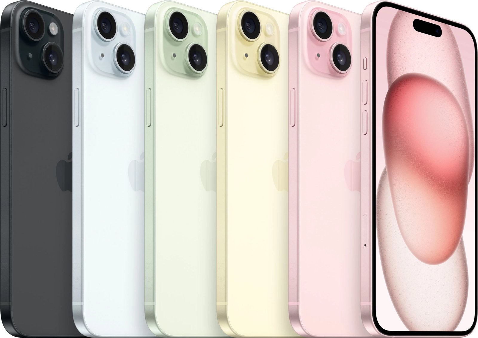 Celular Apple iPhone 15 Plus, 6.7", 128GB, i kaltër