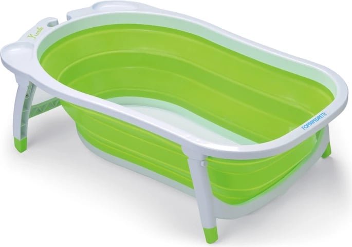 Vaskë e butë Bellows space-saving tray – green