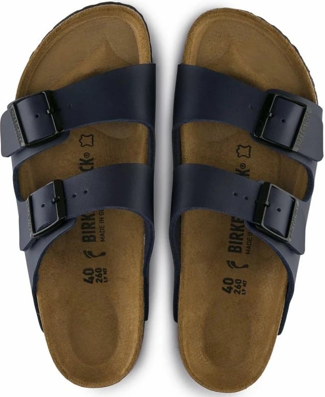 Papuqe flip-flop për meshkuj Birkenstock, blu marine