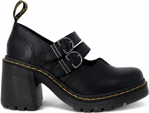 Këpucë me take Dr. Martens, femra, të zeza