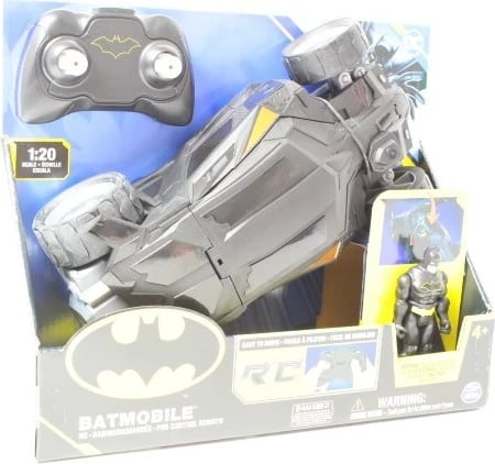 Vetura Batman Batmobile 1:20 RC Spin Master, E zezë