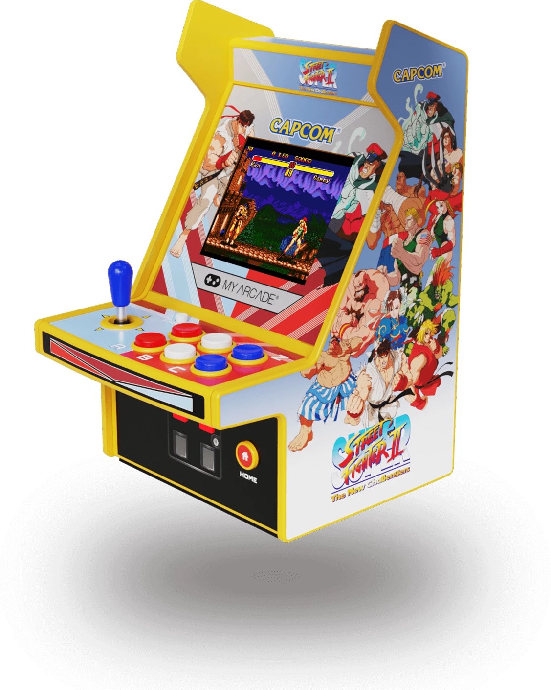 Paisje portative lojërash Super street Fighter 2, My Arcade Micro Player PRO, 6.75", 4 lojëra