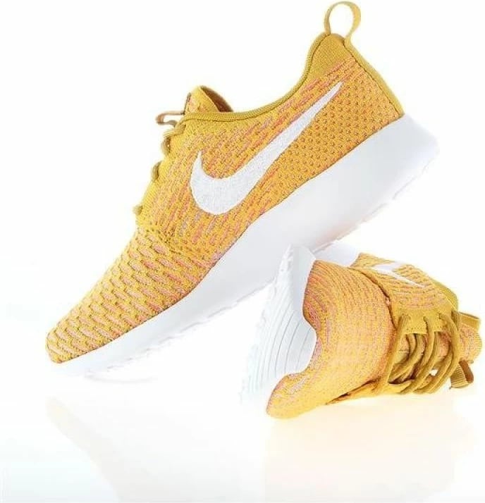 Atlete për femra Nike Rosherun Flyknit, portokalli