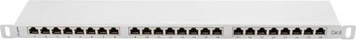 Patch panel Lanberg PPS6-0024-S, Gri