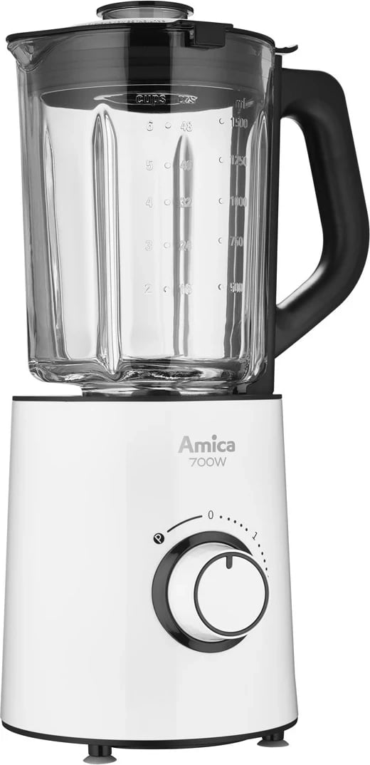 Blender Amica BTM3011, 1.5 L, 700 W, Bardhë