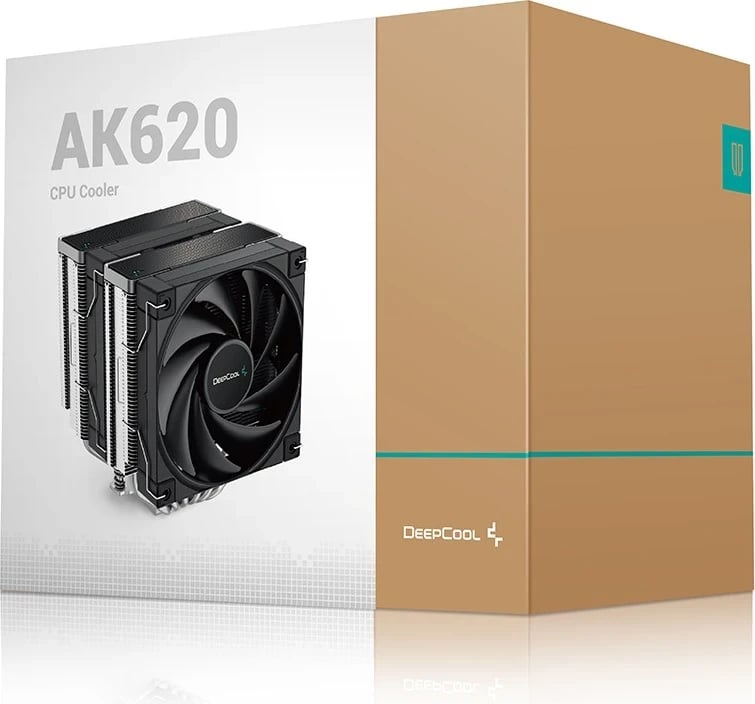 Ftohës Procesori DEEPCOOL AK620, 12 cm, Zi