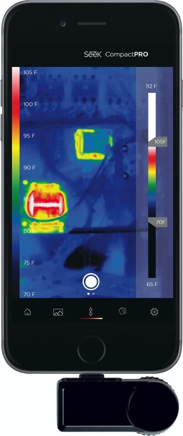 Kamera termike Seek Thermal Compact Pro iOS