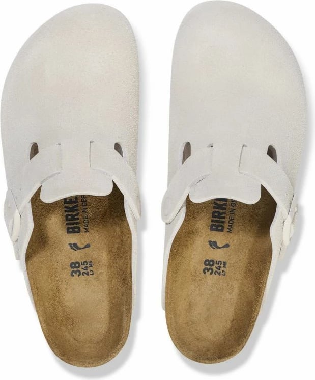 Papuqe për femra Birkenstock, të bardha