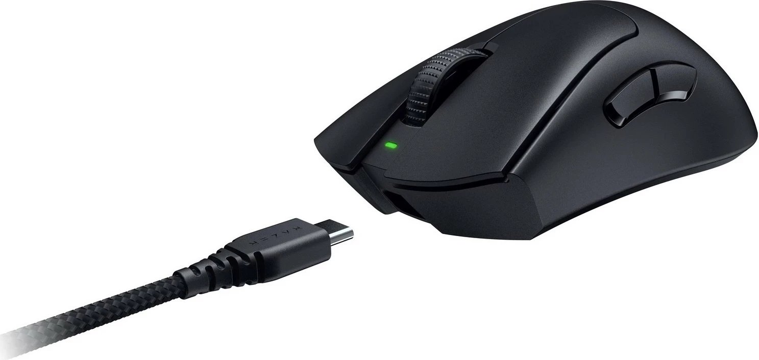 Maus Razer DeathAdder V3 Pro, HyperPolling Dongle, i zi